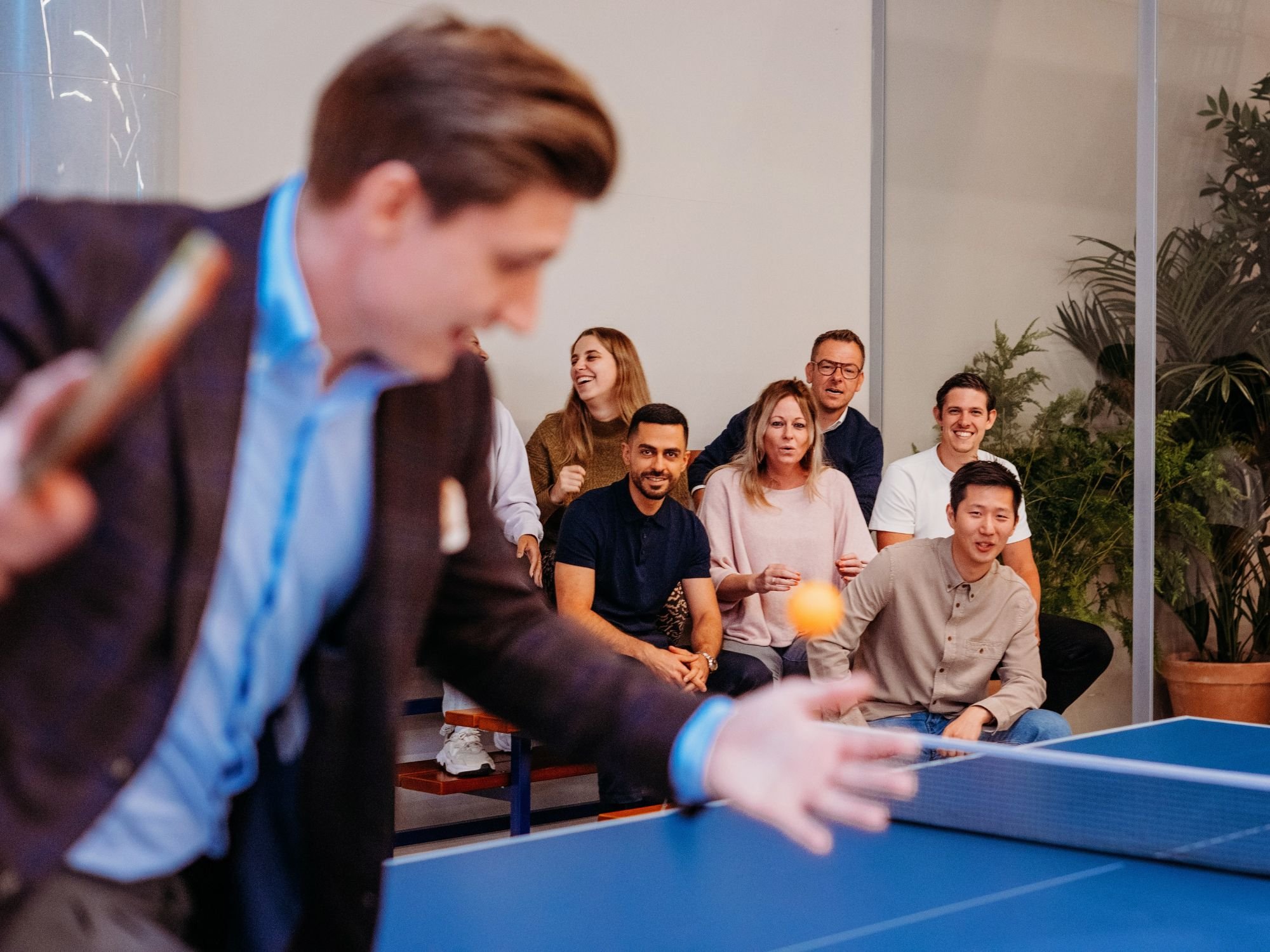 Adchieve tafeltennis teambuilding
